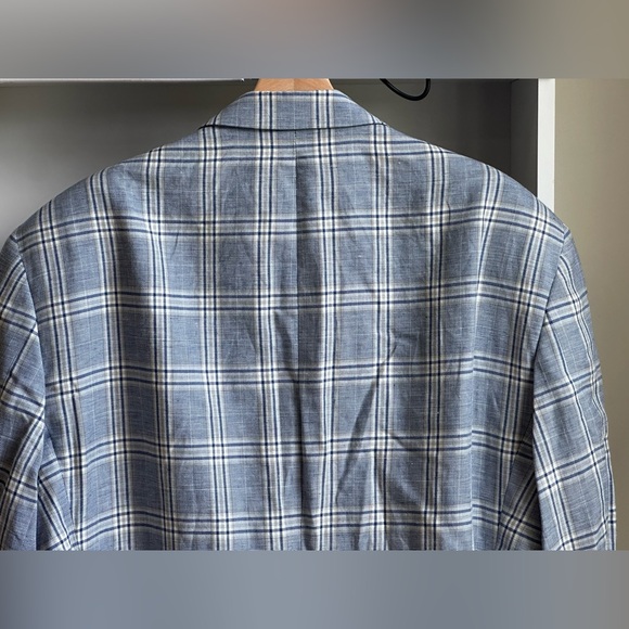 NWOT Brooks Brothers 346 Multi Color Plaid Men’s Sports Coat Blazer Size 48R - Picture 5 of 12